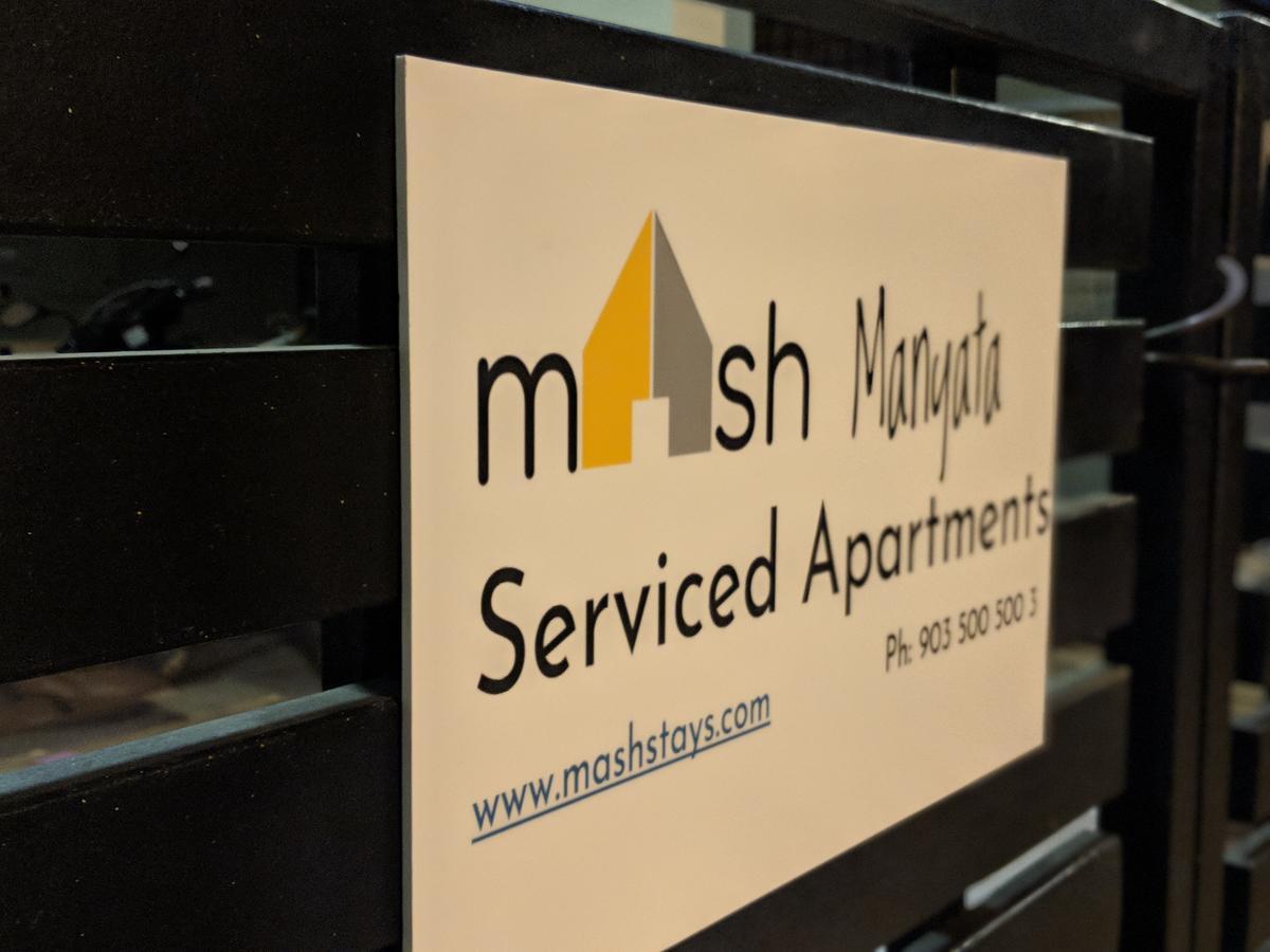 Mash Manyata Serviced Apartments Бангалор Екстериор снимка
